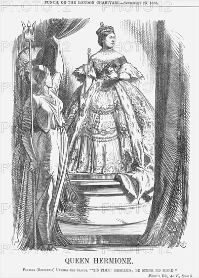 'Queen Hermione', 1865 Artist: John Tenniel