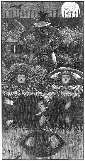 'A Legend of Camelot - Part 4', 1866. Artist: George du Maurier