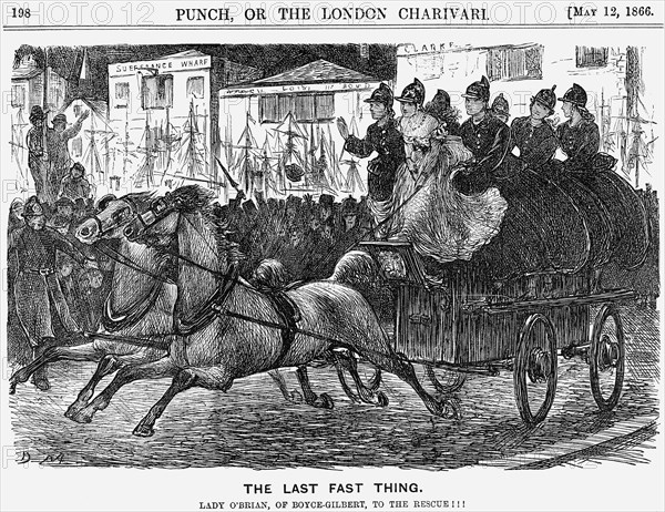 'The Last Fast Thing', 1866. Artist: George du Maurier