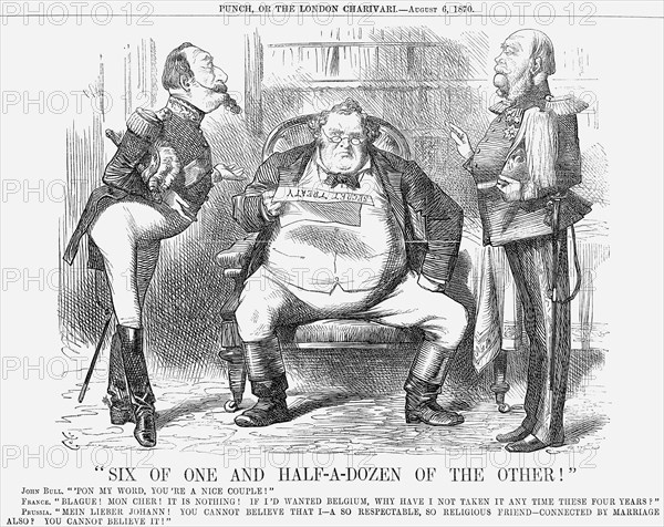 Six of One and Half-a-Dozen of The Other, 1870. Artist: Joseph Swain