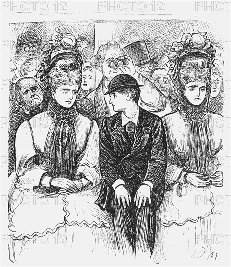 'Just Hint a Fault', 1872. Artist: Unknown