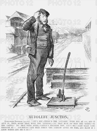 'Muddleby Junction', 1872. Artist: Joseph Swain