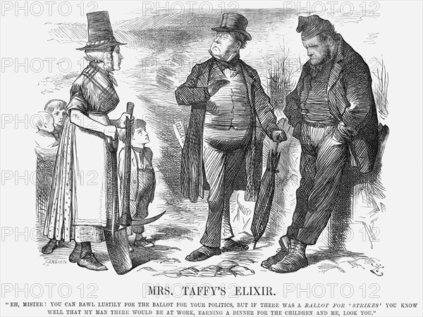 'Mrs Taffy's Elixir', 1873. Artist: Joseph Swain