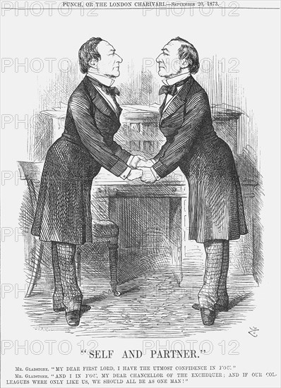 Self and Partner, 1873. Artist: Joseph Swain