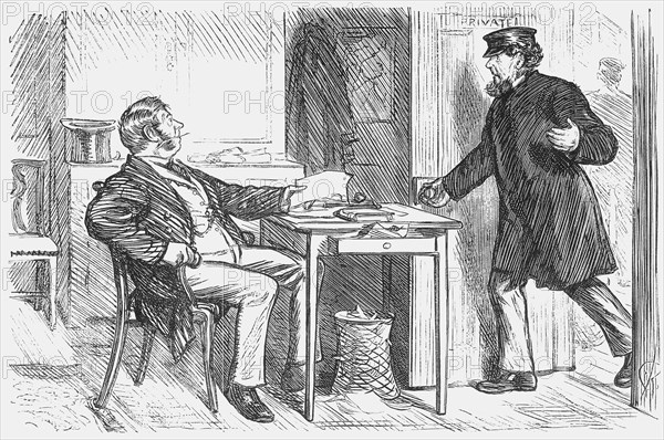 'A Hitch', 1874. Artist: Charles Samuel Keene