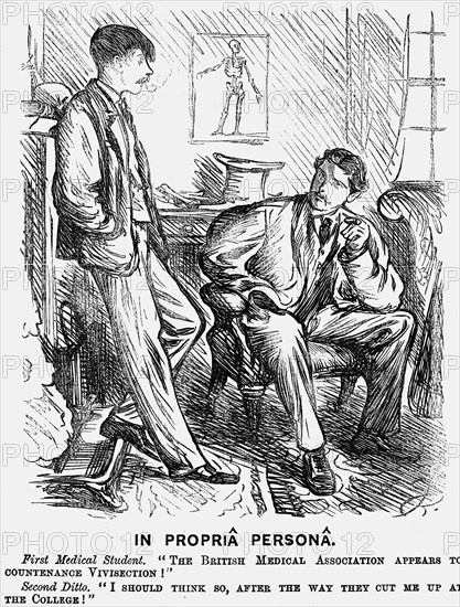'In Propriâ Personâ', 1875. Artist: Charles Samuel Keene