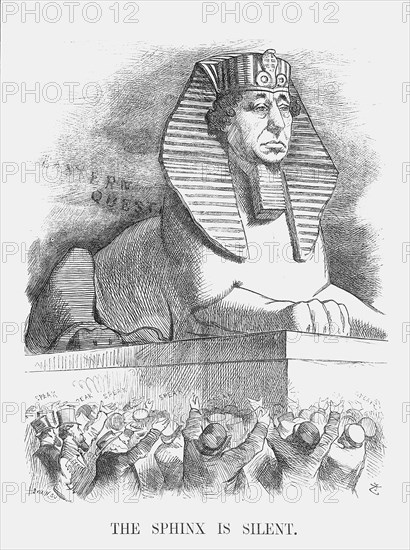 'The Sphinx is silent', 1876. Artist: Joseph Swain