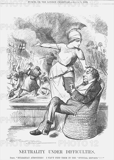 'Neutrality Under Difficulties', 1876. Artist: Joseph Swain