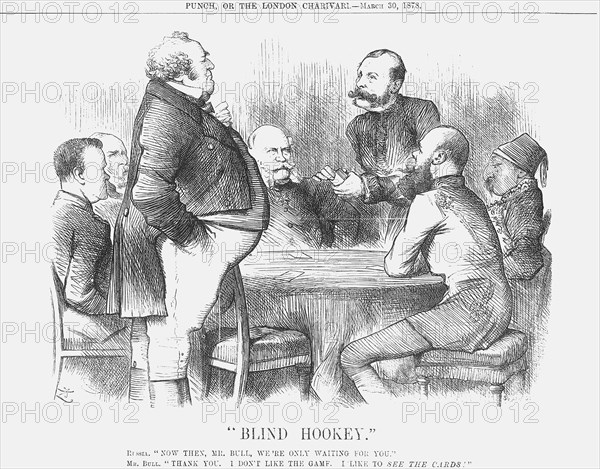 Blind Hookey, 1878. Artist: Joseph Swain