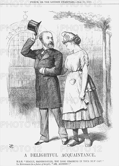 'A Delightful Acquaintance', 1878.  Artist: Joseph Swain