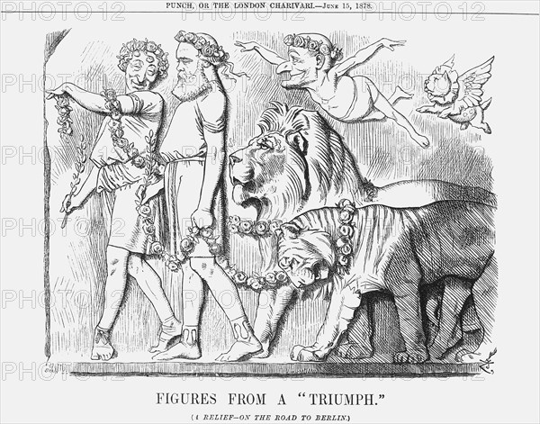 'Figures from a Triumph', 1878. Artist: Joseph Swain