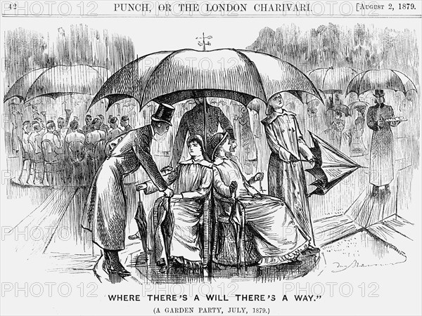 Where There's a Will There's a Way, 1879. Artist: George du Maurier