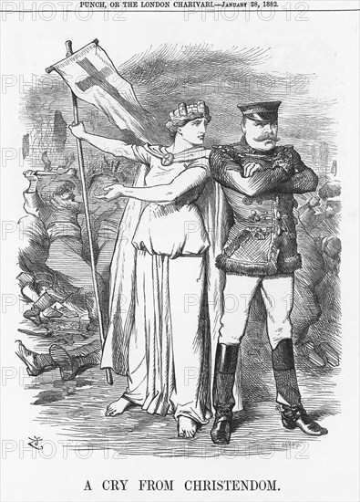 'A Cry from Christendom', 1882. Artist: Joseph Swain