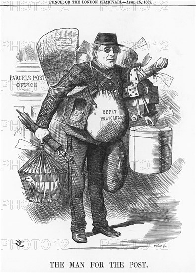 'The Man for the Post', 1882. Artist: Joseph Swain