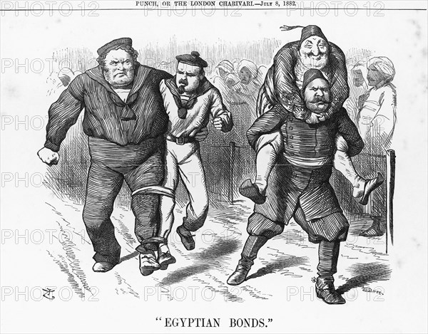 Egyptian Bonds, 1882. Creator: Joseph Swain.
