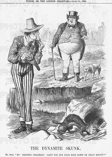 'The Dynamite Skunk', 1884. Artist: Joseph Swain