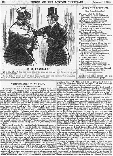 'Is it Possible?', 1885. Artist: Unknown