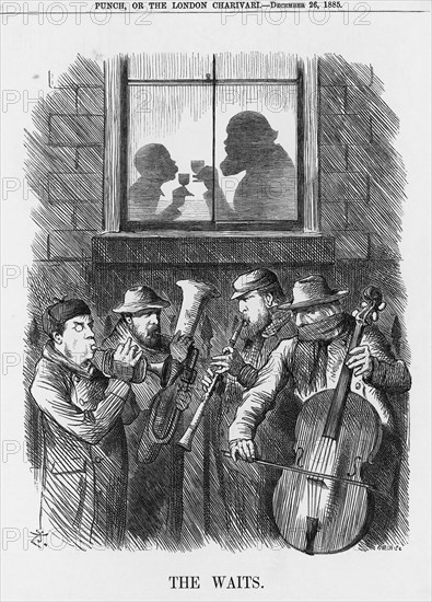 'The Waits', 1885. Artist: Joseph Swain