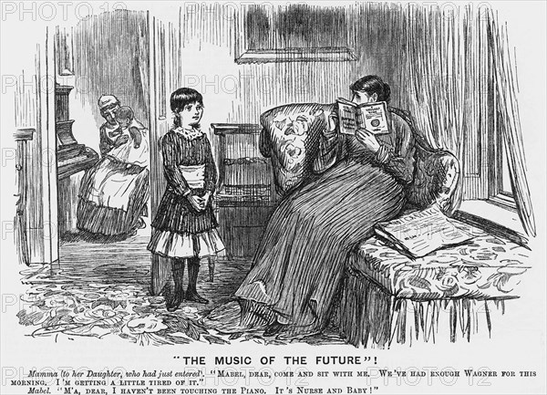 The Music of the Future, 1887. Artist: Unknown
