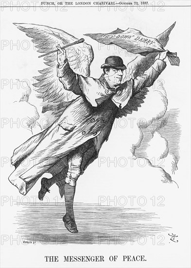 'The Messenger of Peace', 1887. Artist: Joseph Swain