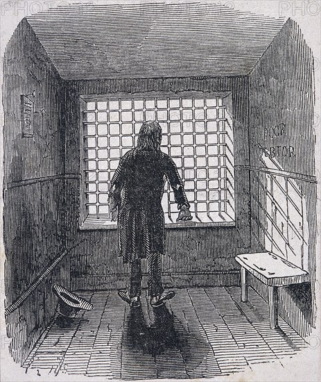 Fleet Prison, London, c1820. Artist: Anon