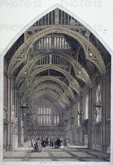 Guildhall, London, c1870. Artist: Kell Brothers
