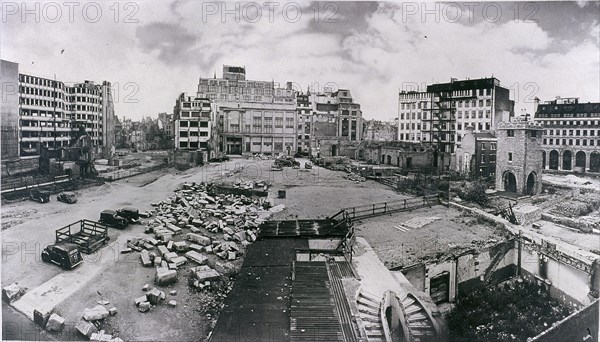 Mark Lane, London, 1945. Artist: Anon