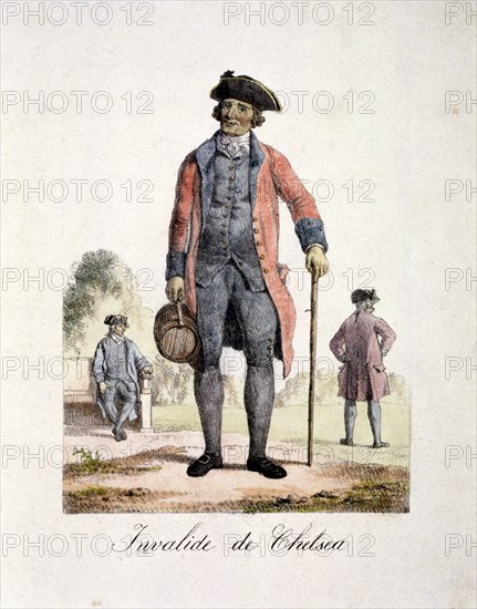 A Chelsea Pensioner , Chelsea, London, c1830. Artist: Anon