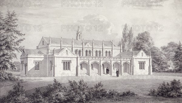 Camberwell, London, 1834. Artist: Frederick Mackenzie