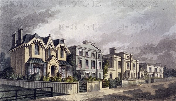 Herne Hill, Camberwell, London, 1825. Artist: Anon