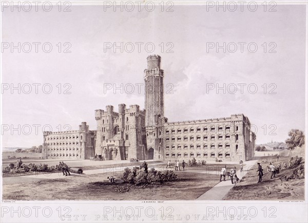 Holloway Prison, Islington, London, 1852. Artist: Anon