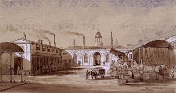Albany Street, St Pancras, London, c1830. Artist: E Noyce