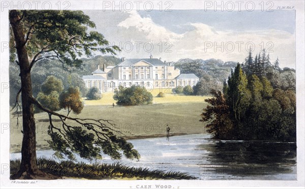 Kenwood House, Hampstead, London, 1810. Artist: Anon