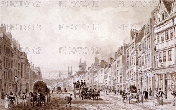 Holborn, London, c1830. Artist: Thomas Hosmer Shepherd