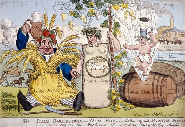 Dedication to London Publicans, London, c1800. Artist: Anon