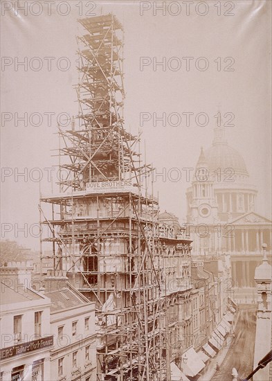 St Martin within Ludgate, London, c1896. Artist: Anon