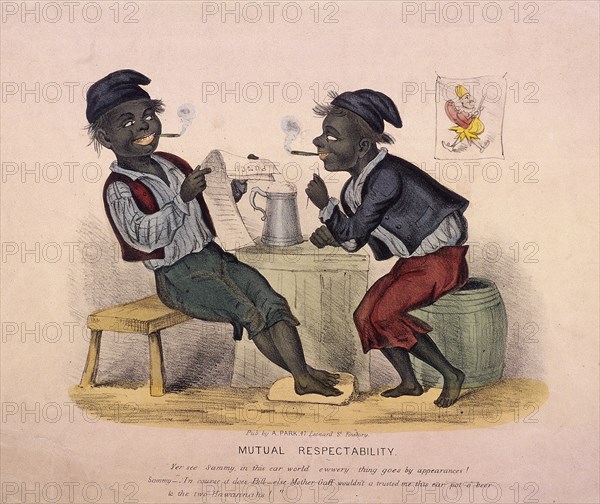 'Mutual Respectability ...', 1840. Artist: Anon