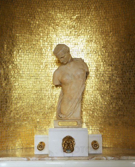 Virginia Courtauld's bathroom, Eltham Palace, London, c2000s