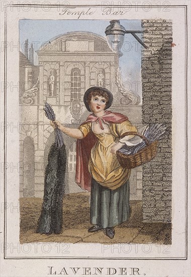 'Lavender', Cries of London, 1804. Artist: Anon