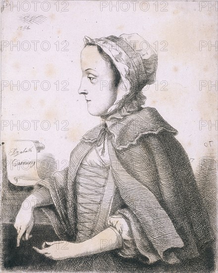 Elizabeth Canning, malefactor, c1753. Artist: Anon