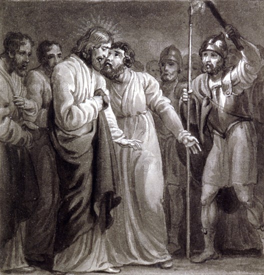 'The Betrayal of Christ', c1810-c1844. Artist: Henry Corbould