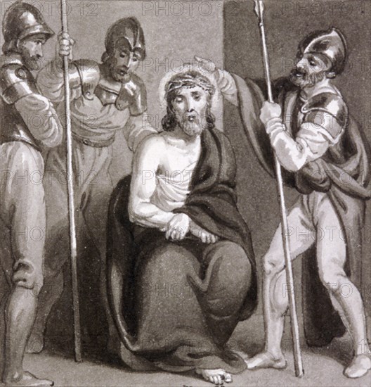 The Mocking of Christ', c1810-c1844. Artist: Henry Corbould