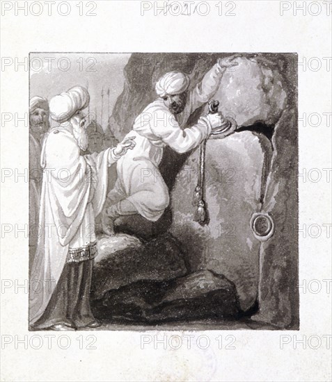'The Sealing of the sepulchre', c1810-c1844. Artist: Henry Corbould