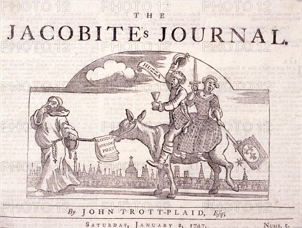 'The Jacobite's journal', 1774. Artist: William Hogarth