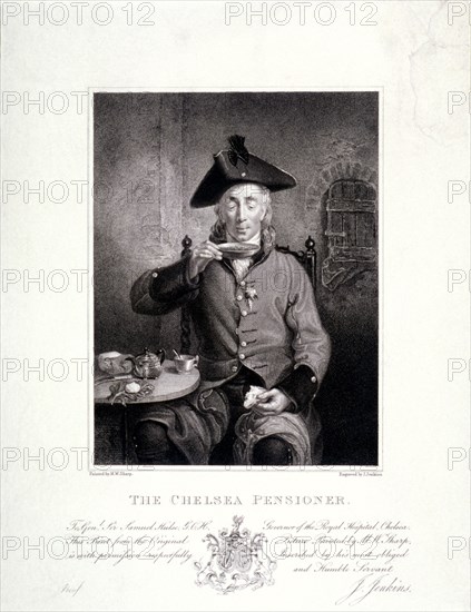 Chelsea Pensioner, 1826. Artist: J Jenkins