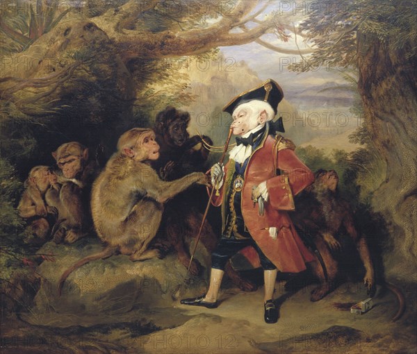 'The Travelled Monkey', 1827. Artist: Edwin Henry Landseer