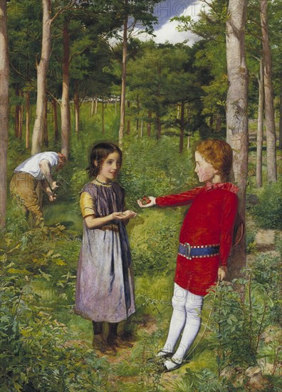 'The Woodman's Daughter', 1851. Artist: John Everett Millais