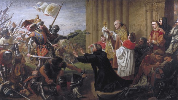 Sanctuary', 1867. Artist: Richard Burchett