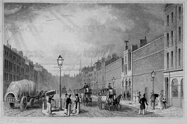 Fleet Prison, City of London, 1829. Artist: J Henshall