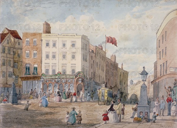 Middle Row, Holborn, London, 1867. Artist: EH Dixon